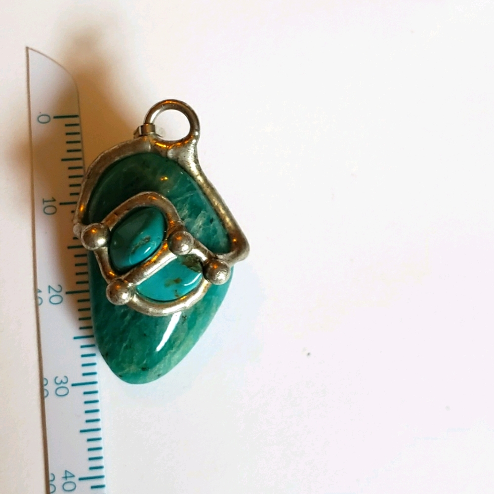 3/$15 Malachite pendant
